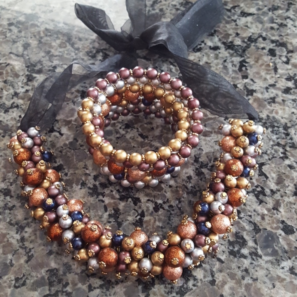 Necklace and bracelet